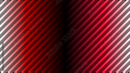Animated Crimson Red Expanding Diagonal Louvers Background