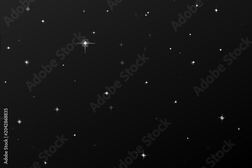Tableau sur toile stars on dark background astronomy space cosmic