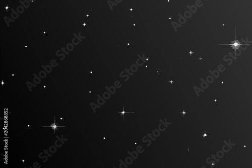 Bild auf Leinwand stars on dark background space astronomy cosmic