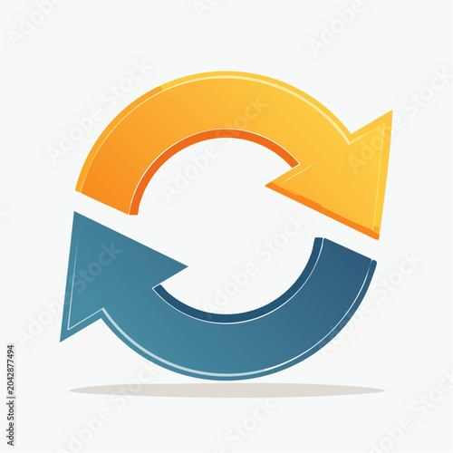 Circular Arrows Icon