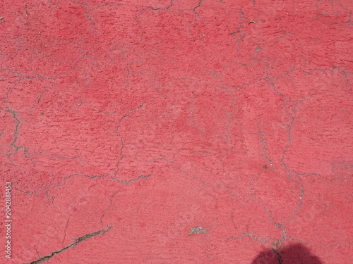 Old cement floor in Thailand