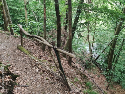 old wooden fence