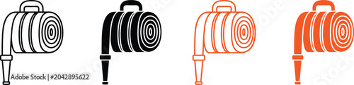 Photos Vintage camera icon set linear style variations