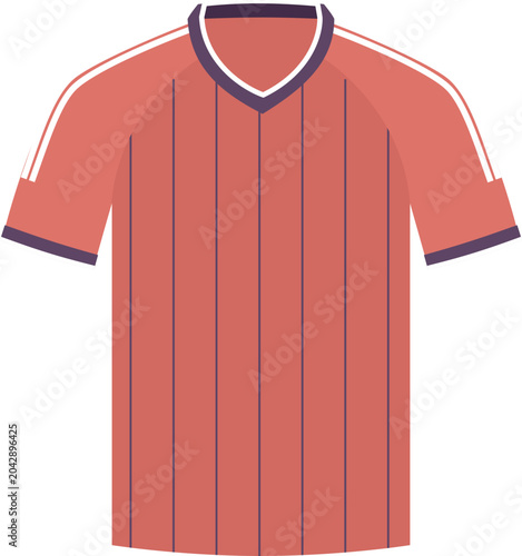 Retro Scotland national football team jersey with classic vertical stripes and V-neck collar for fan apparel and sports graphic design