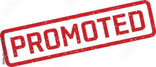 Promoted red stamp