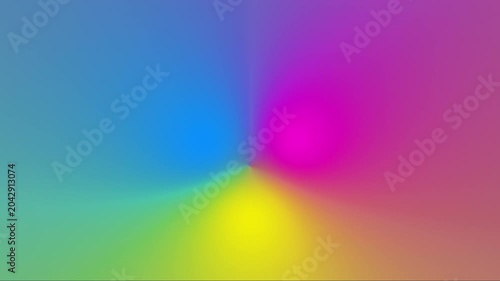 Rotating RGB Spectrum Gradient Loop - 4K ProRes 4444 with Alpha Channel