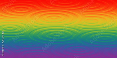 Colorful abstract swirls and waves in vibrant gradient background