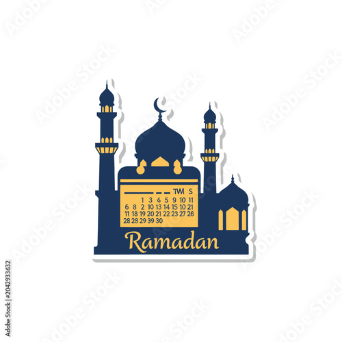 Ramadan Mosque Islamic Architecture Design.