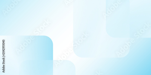 Schilderij op canvas Abstract minimalisist white and blue background, design ilustration creative opa