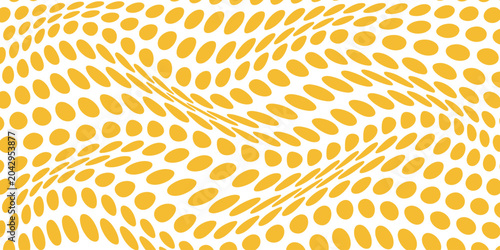 Фотография simple golden color big dot wave pattern vector for banner poster background