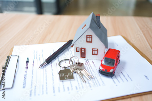Real Estate Lease Agreement For Property Rental Mortgage Ownership