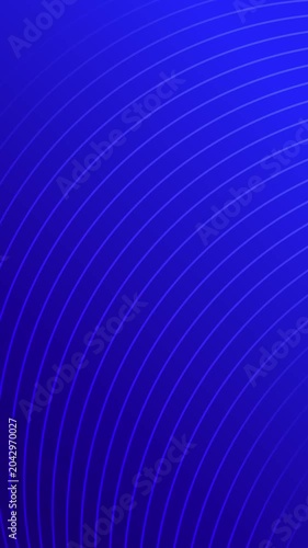 Futuristic blue animated lines background with glowing digital technology motion loop
