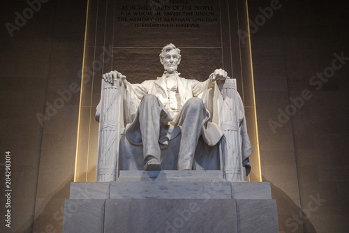 Photography The Lincoln Memorial in Washington, D