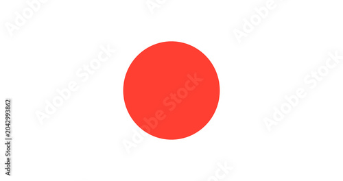 Εκτύπωση καμβά Japanese flag, national symbol image