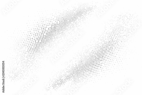 Konstfotografi inverse particle wave design on white background
