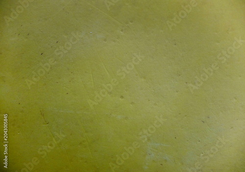 Yellow Textured Background with Matte Finish and Fine Scratches