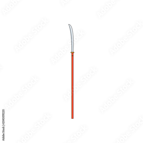 Foto Standard Generic Medieval Militia Sword Illustration