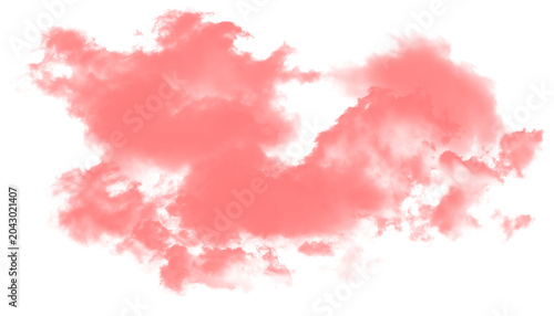 Фотография Soft Pink Cloud Smoke Overlay PNG Isolated on Transparent Background with Dreamy