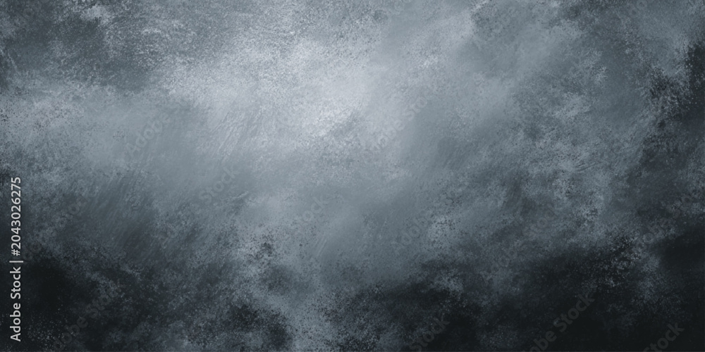 Fototapeta premium Vintage concrete wall background featuring rough cement texture. abstract gray and black old grunge surface weathered design.