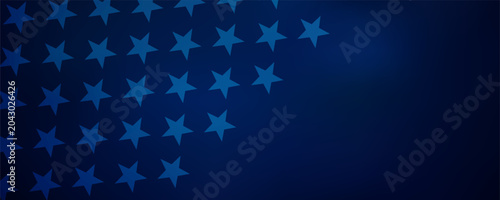 Photography American flag background with stars and stripes creates patriotic USA border de
