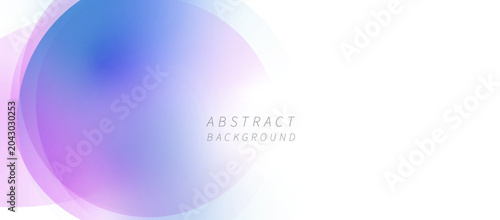 Abstract Gradient Mesh Blur Sphere Background.