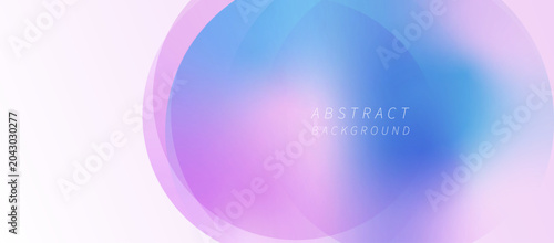 Modern abstract gradient mesh background with blurred holographic spheres, soft neon colors, transparent overlapping shapes and futuristic minimal design.