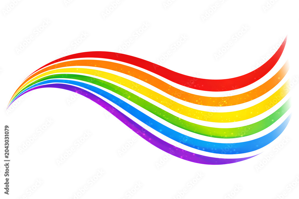 Fototapeta premium Color Spectrum Flow 