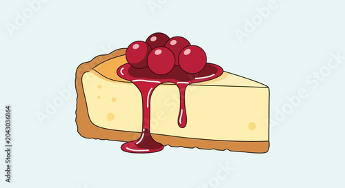 Canvas Print Cheesecake