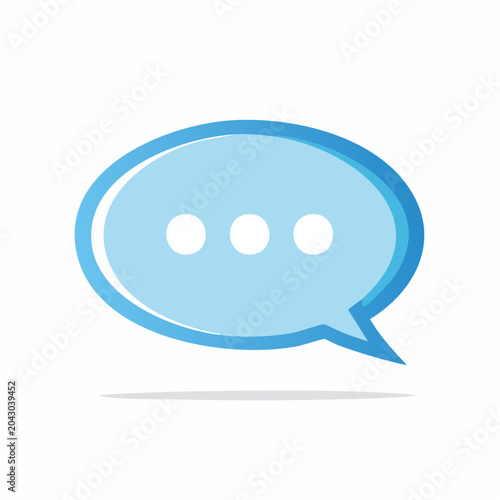 Speech bubble with ellipsis icon