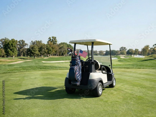 Luxury Golf Hole Engraving Poster - 5