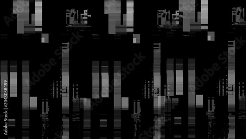 Monochrome Technology Texture, Abstract Digital Static Background, Cyber Interference Overlay Design, Futuristic Signal Pattern