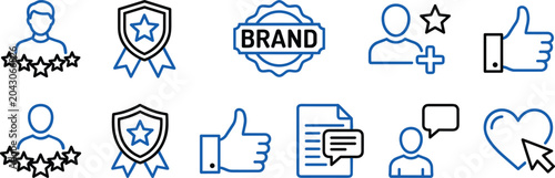 Photos Customer reviews rating service satisfaction brand recognition endorsement feedback appreciation