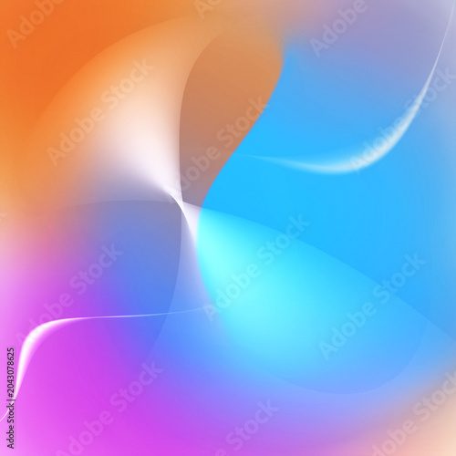 Abstract classic colorful digital art backdrop with wave flowing organic shapes wallpaper textures background. Perfect for branding, presentations, art banner etc., 