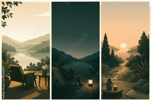 A peaceful and quiet life. 