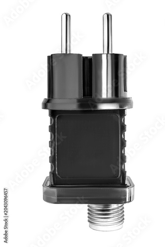 Electric plug isolated