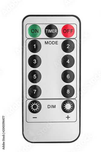 Remote control isolated