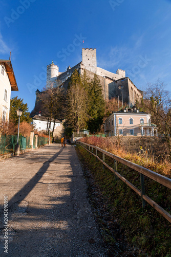 View of Hohensalzburg Fortr...