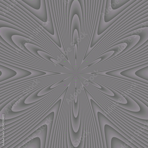 Op Art Seamless Geometric Pattern