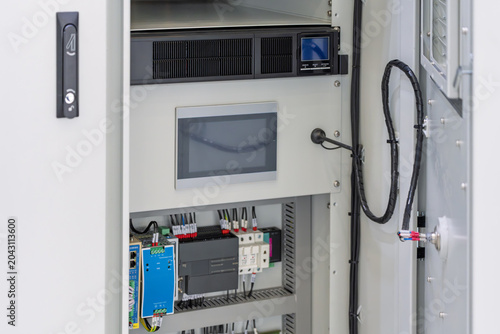 Internal Equipment Details of Integrated Solar Storage Charging Cabinet