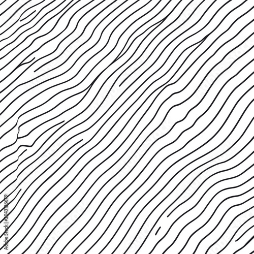 Black and white wavy line pattern background texture design