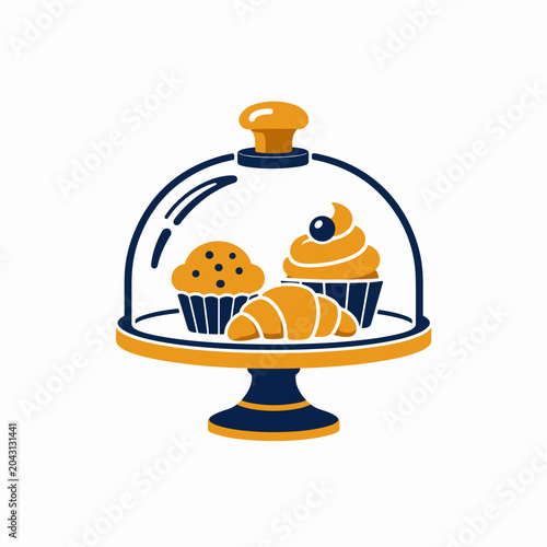 Covered Pastry Stand Icon