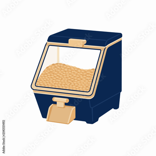Bulk Ingredient Storage Bin Icon