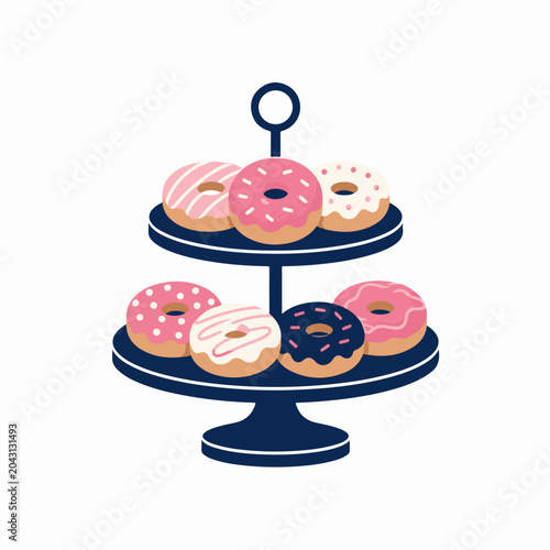 Donut Display Stand Icon