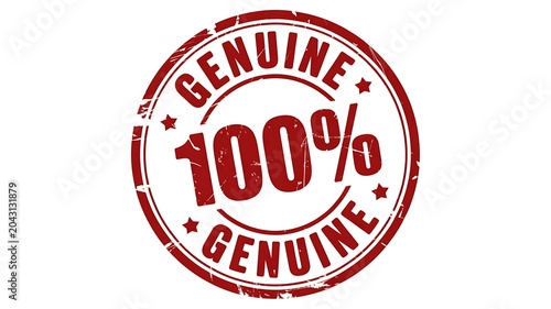 Genuine, 100% Authentic, Stamp, Seal, Rubber Stamp, Quality Assurance