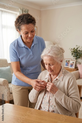 Healthcare and Caregiving Stock Image