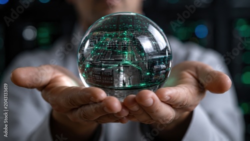 Cybersecurity Protection of Data Center Infrastructure in Glass Sphere