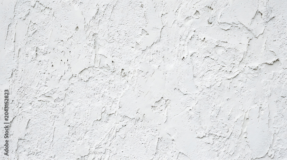 Fototapeta premium White stucco wall texture background