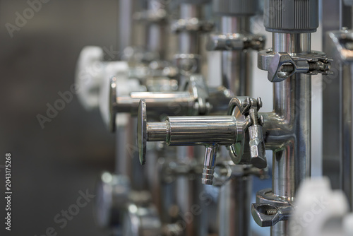 Daily Chemical Production Stainless Steel Pipe Valve Equipment