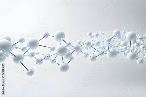 Minimalist Scientific Particle Strata 
