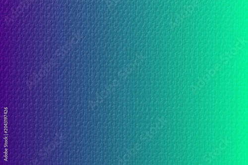 Foto Textured gradient background with purple to green transition and canvas texture